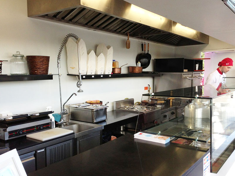 Designing a Commercial Kitchen for a Prefabricated Hotel