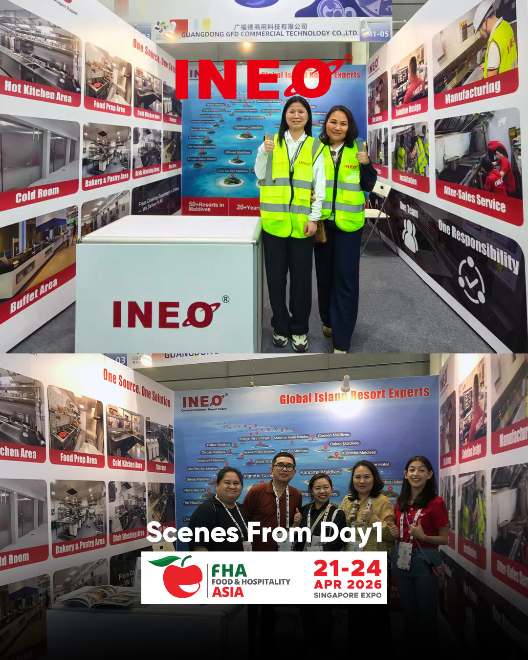 INEO at FHA 2026 - Commercial Kitchen Solutions for Resorts & Institutions