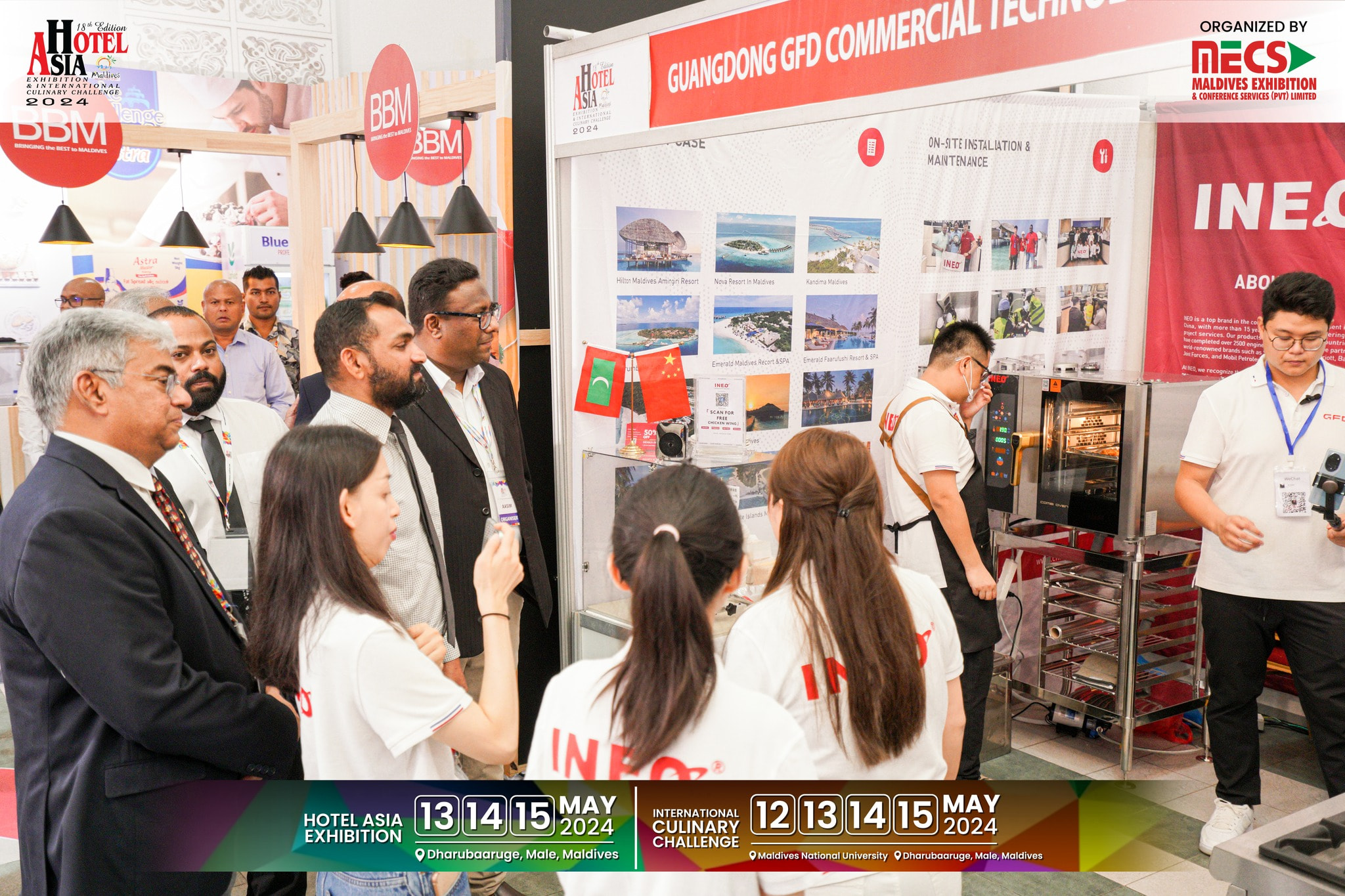 INEO's Participation in Hotel Asia Exhibition 2024