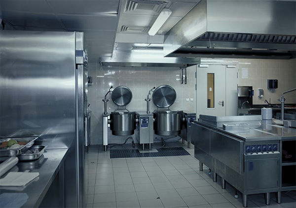 What are the 4 Main Area of commercial catering equipment