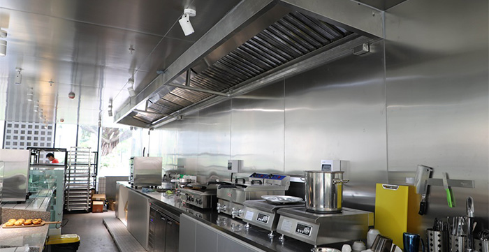 What are the 4 Main Area of commercial catering equipment