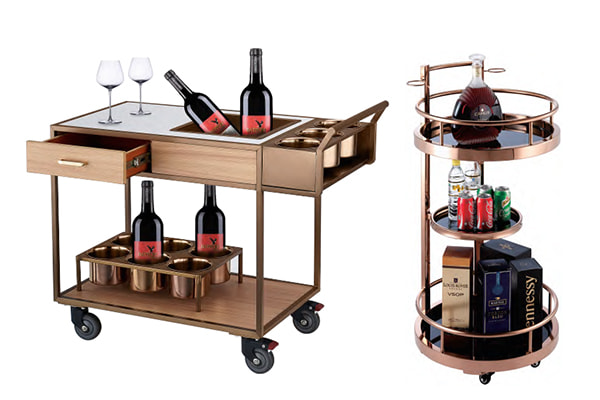 Beverage Service Cart