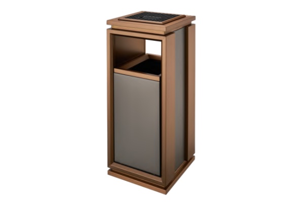 Floor-Standing Ashtray Trash Can HS-TC05