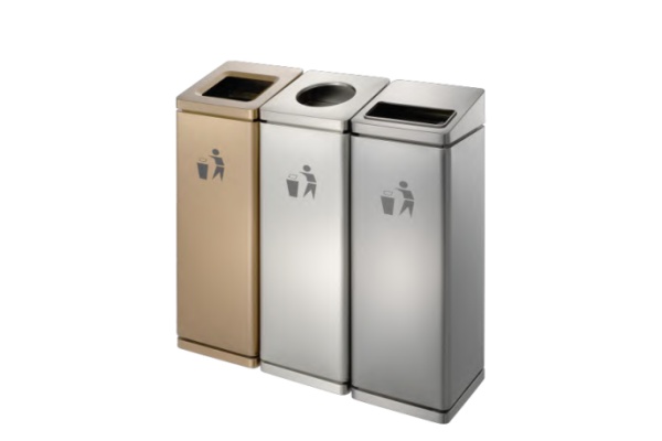 Floor-Standing Ashtray Trash Can HS-TC08