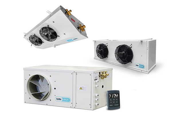 Commercial split refrigeration units for small volume cold storage rooms