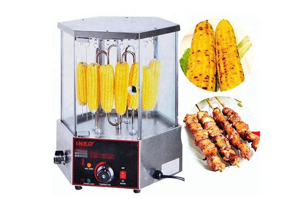 Rotating corn/chicken roaster RSM303