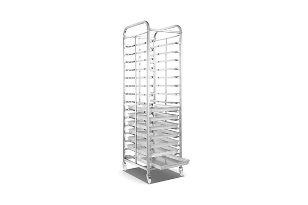 15 Trays elbow-type SS Shelf Trolley YBK-HF120