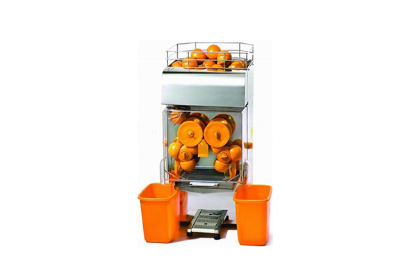 Cast aluminum gear box Orange Juicer with ss juice bucket YBV-G008-A