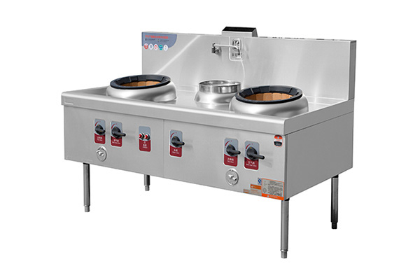 Chinese Wok Two Chamber 20" Gas Wok Range YCK-JB236