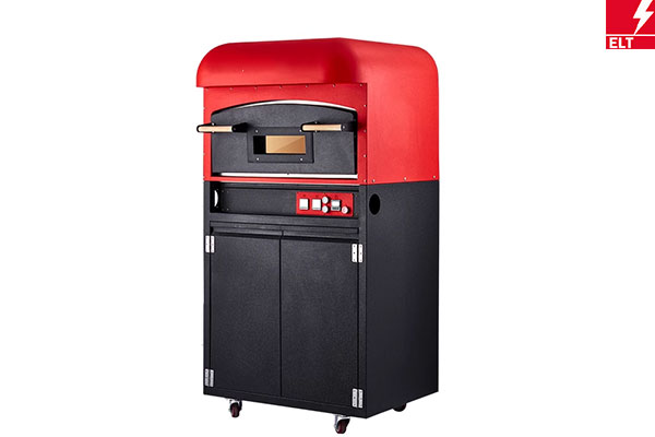 Electric Dome Mosaic Pizza Kiln Oven With Cabinet Commercial Bakery Equipment