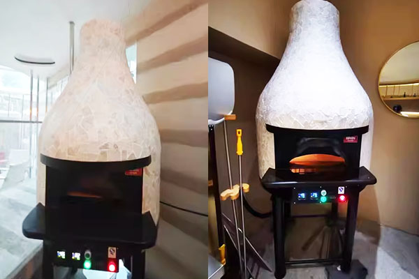 Pizza Oven Electric Dome Mosaic Pizza Oven Commercial Bakery Equipment