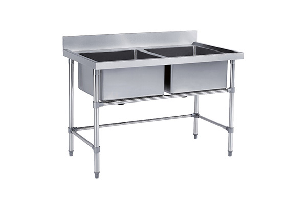 Commercial KitchenDouble Sink Bench YSS-D299