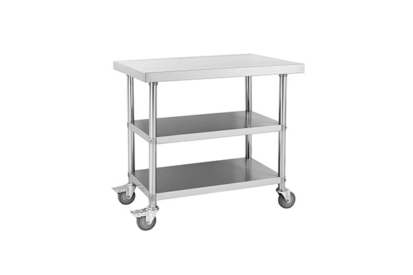 Mobile Work Bench With 2 Under Shelves YSS-KT103