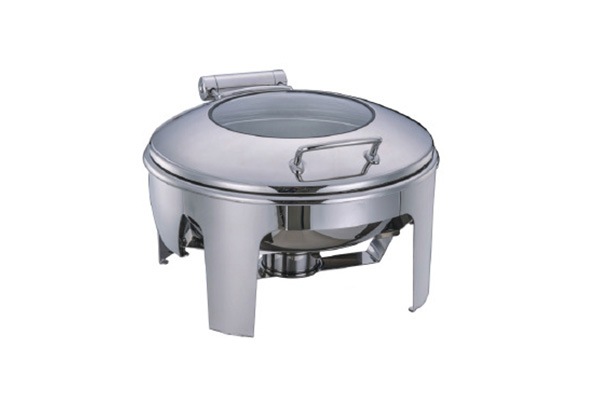 4L half size induction chafer(with glass lid) YSW-YH011