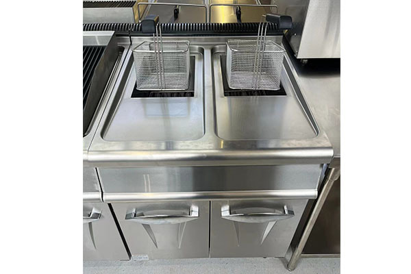 Fryer Equipment Gas fryer with cabinet YWK-J205