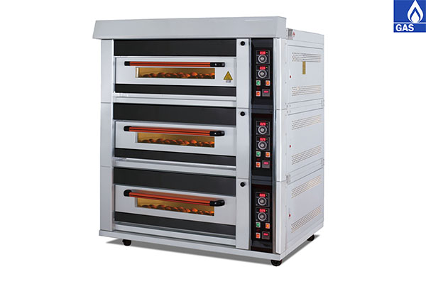 Gas Deck Oven 3 Decks 6 Trays YWK-S084