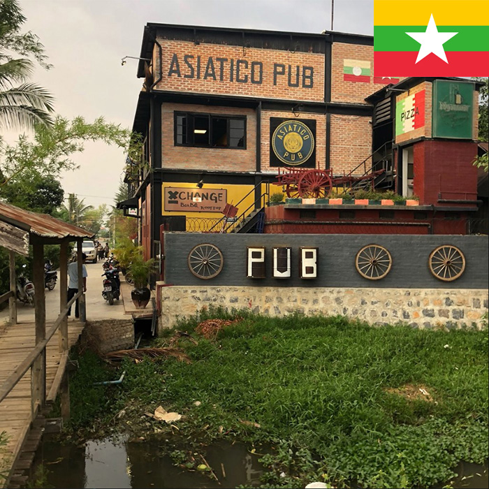 Asiatico Pub Project In Myanmar