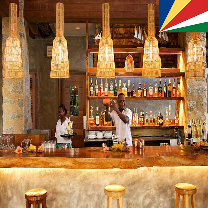 Les Lauriers Restaurant in Seychelles