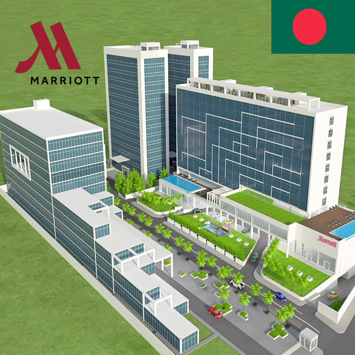 Marriott Hotel in Bangladesh(Ongoing Project)
