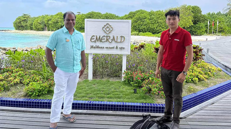 Aftersales maintenance in EmeraldMaldivesResort - kitchen project