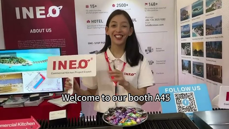 Exhibition Day 1 - Food and Hospitality Asia Maldives with INEO