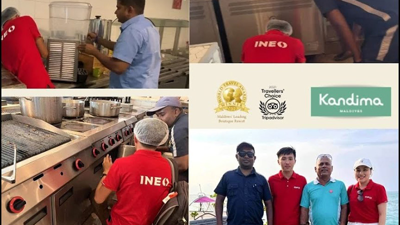 Kandima Maldives Kitchen Project - INEO Project