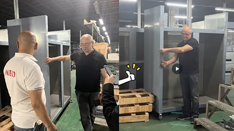 Site visit to our factory-refrigerator